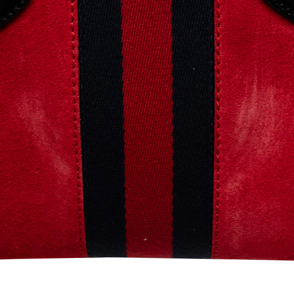 Pre-Loved Gucci Small Suede Ophidia Satchel - Picture 9 of 12